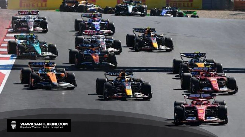 Kemenangan 1-2 Ferrari di GP Amerika Serikat: Momentum Baru Sainz