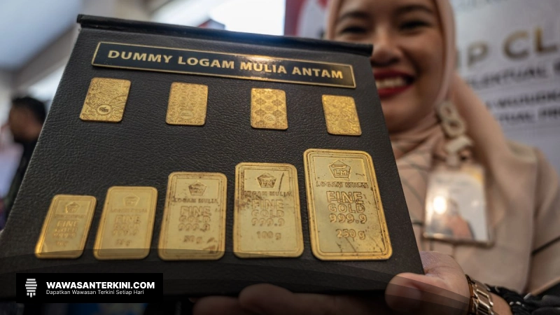 Harga Emas Antam Naik Lagi, Apa Penyebabnya?