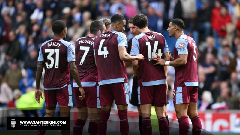 Aston Villa Kembali Kehilangan Poin di Liga Champions