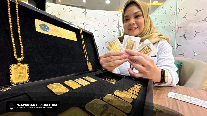 Harga Emas Antam Turun Rp 8.000: Cek Kondisi Pasar Terbaru