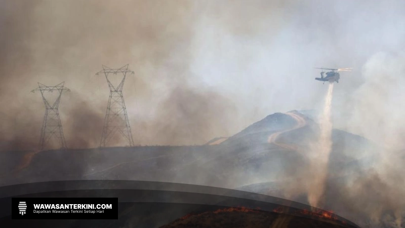 Karhutla Melanda Los Angeles: Dua Tewas dan Ribuan Mengungsi